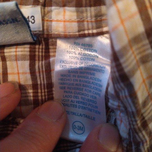 Size 0-3 months U.S. Polo Assn. Matching set shirt vest - Picture 4 of 16